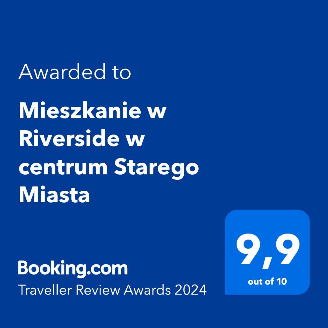 Nowe Mieszkanie W Riverside W Centrum Starego Miasta II Z Parkingiem Gdansk Exterior photo